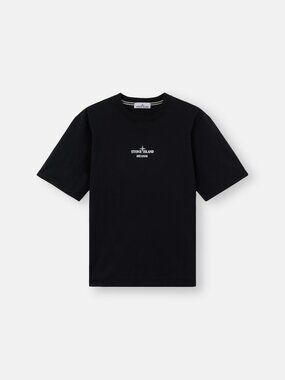 Stone Island Black Short Sleeve Tee